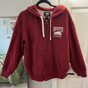 Extremely warm roots, zip hoodie